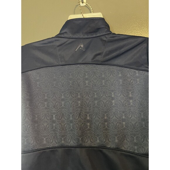 New York Yankees Jacket Womens Large Navy MLB Baseball Full Zip Zip Pockets - Picture 6 of 11